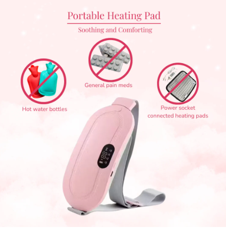 ComfortPro™ Cordless Heating Pad for Cramps Period Pain Relief Belt